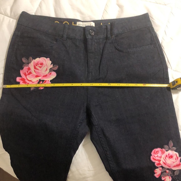 Kate Spade New York Rose Kick Flare Jean Broome St - Picture 6 of 6